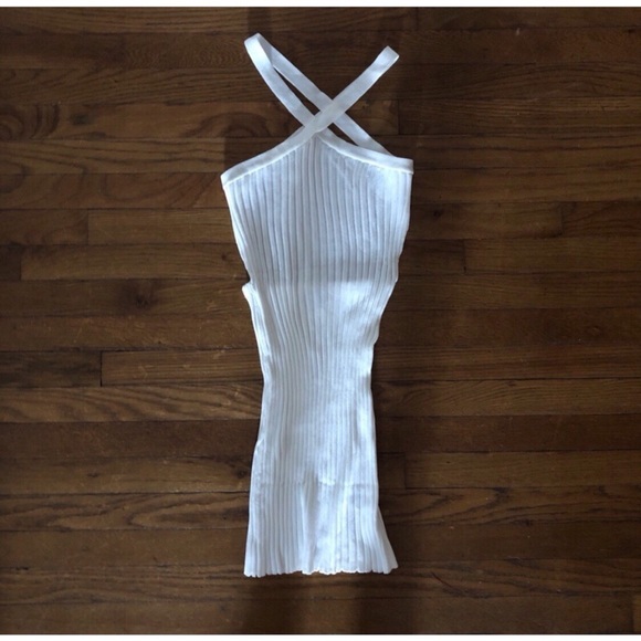 ❤️SOLD❤️ White Mini Dress - Picture 3 of 4